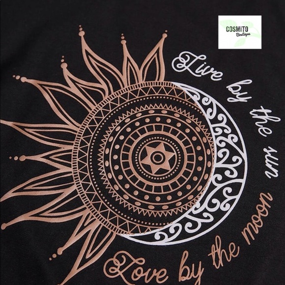 ⚡️sale⚡️Live by the Sun, Love by the Moon Tee - Picture 3 of 4